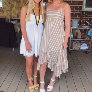 Free People Strapless Maxi Dress